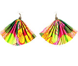 Handcrafted African Wax Print Fashion Earrings