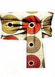 African Print Peplum Belt