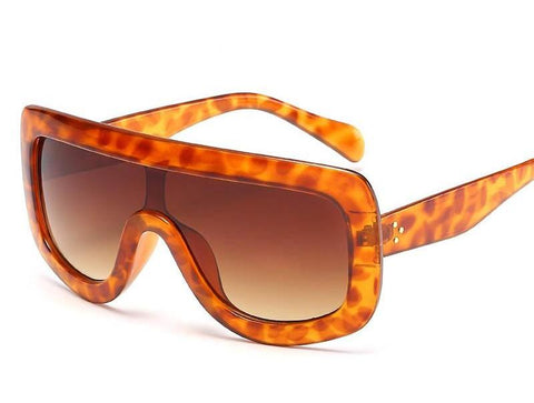 Brown Retro Sunglasses